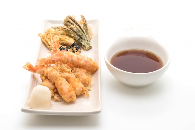 shrimps tempura (battered fried shrimps)