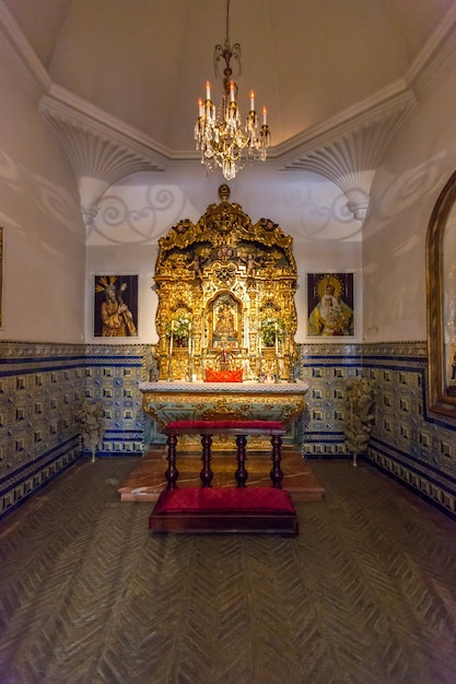 Shrine in bullfight arena