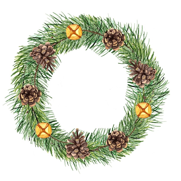 Photo shristmas wreath