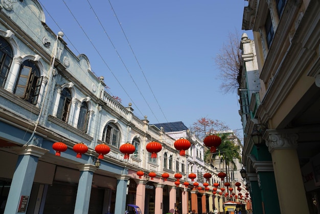 Shunde street and architecture