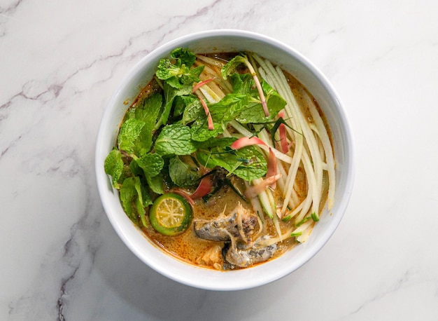 Siam Laksa in a bowl