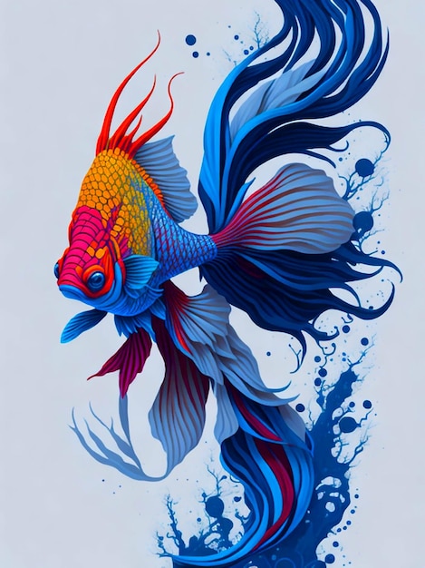 siamese fighting fish