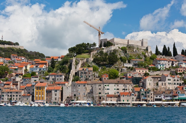 Sibenik area in Croatia