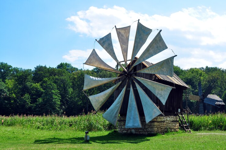 Foto sibiu ethno museum windmolen
