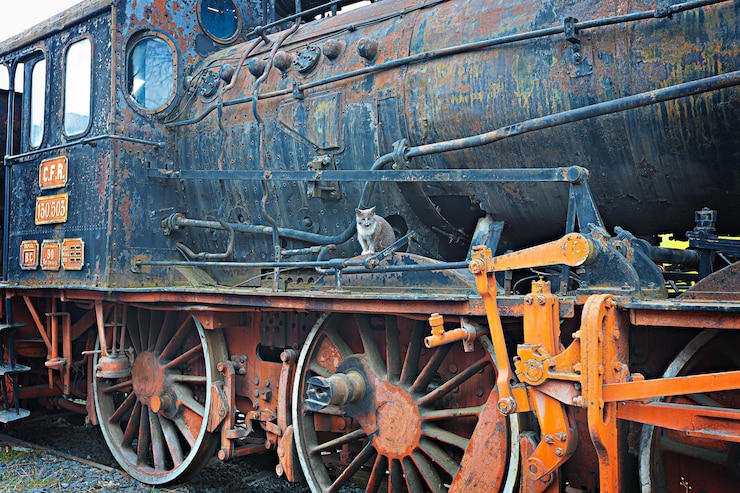 Photo シビウ蒸気機関博物館、シビウ、ラマニアの古い機関車博物館