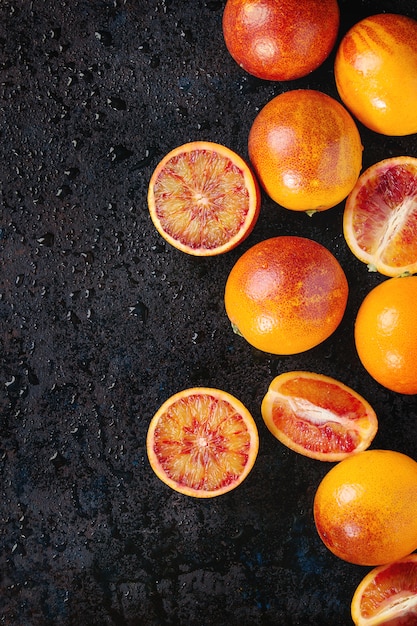 Sicilian Blood oranges fruits