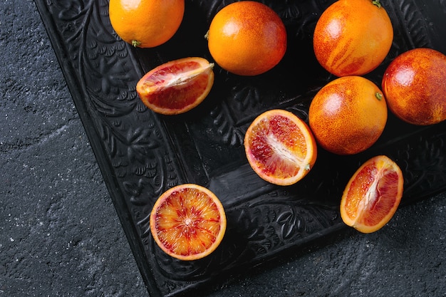 Sicilian Blood oranges fruits