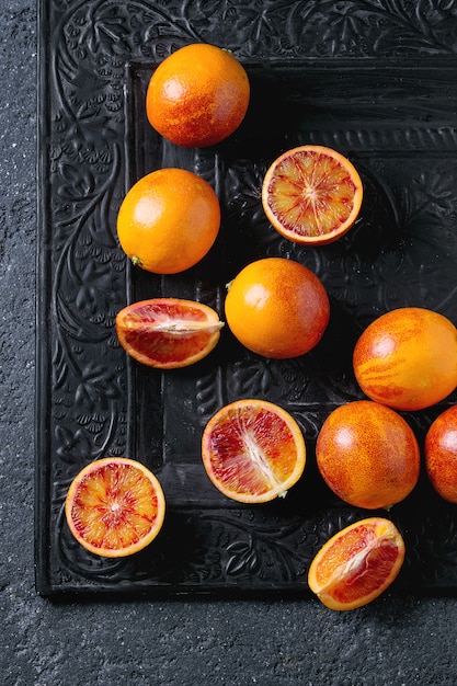 Sicilian Blood oranges fruits