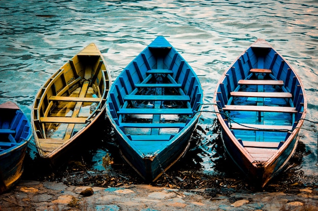 Photo side boats