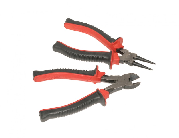 Side cutters and round pliers