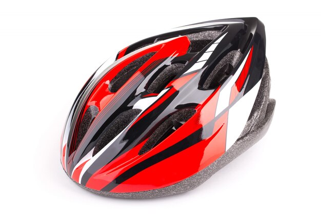 Side View of Bike Helmet