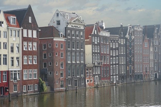 Side view of brick home in holland