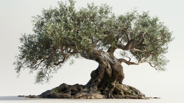 Side view of Olive Tree