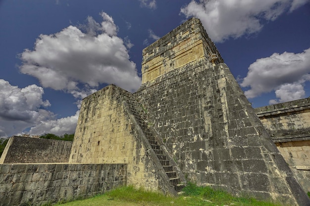 Siderear view of the Temple of the Jaguar