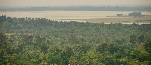 Vista aerea di siem reap