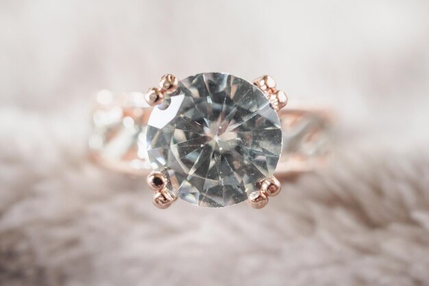 Sieraden luxe zilveren diamanten ring