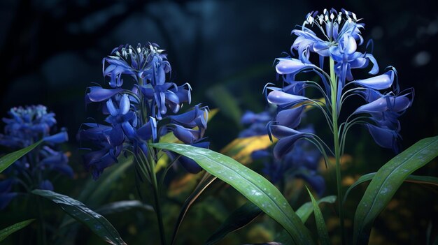 Sierlijke Bloem Volle Bloei AI Gegenereerd Beeld