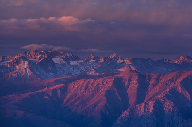 Montagne della sierra nevada