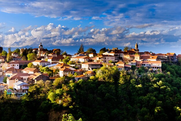 Sighnaghi or Signagi city in Georgia