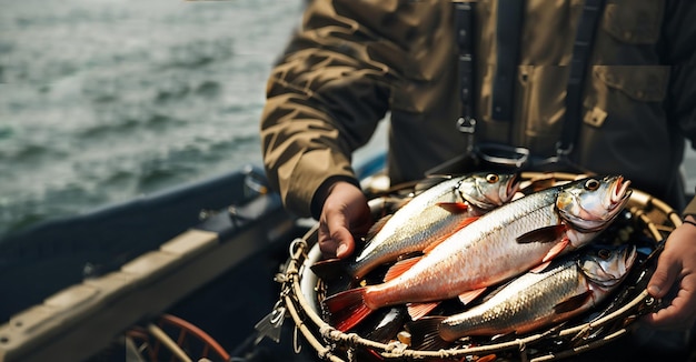 写真 aiが生成した美味しい鮮魚の光景