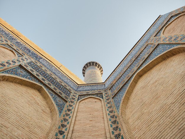 Sights of ancient cities of Uzbekistan Clear sunny day