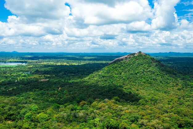 Sigiriya lion rock fortress in sri lanka