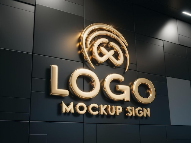 a sign for a logo for a logo for a logo for a company called make up