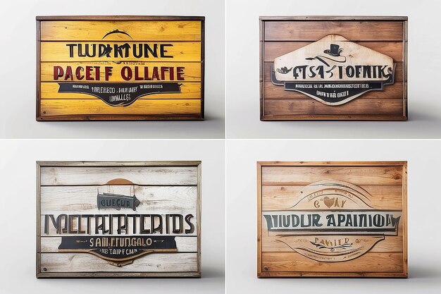 Sign mockups