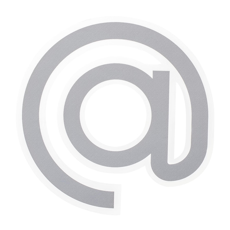 Photo at sign paper craft illustration icon design sticker