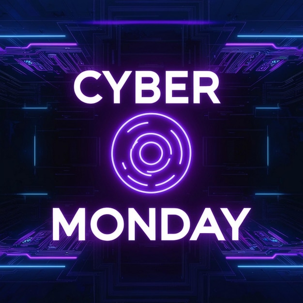 サイバーマンデー (Cyber Monday) と書かれている