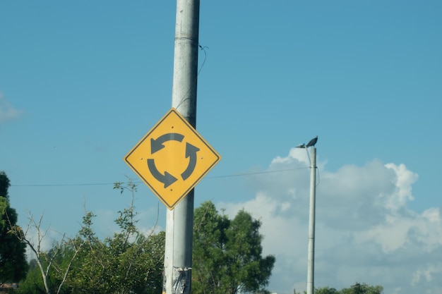 Photo signal in the street