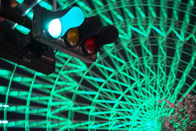 Signal unit and the cosmo clock shooting location yokohama-city kanagawa prefecture