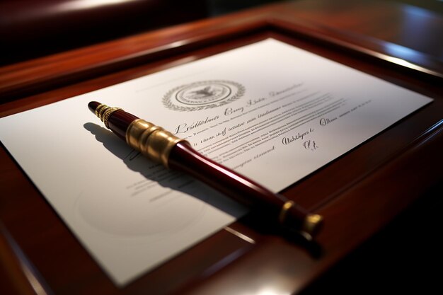 Photo signature_of_trust_legal_agreement