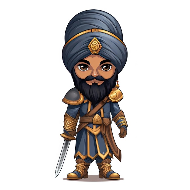 Sikh Warrior Attire India