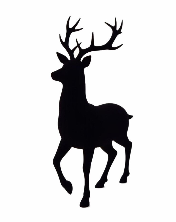 Silhouette Deer