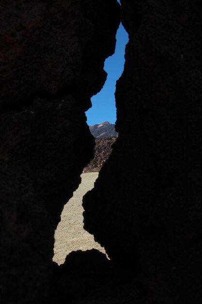 사진 동굴 의 실루 암석 형성