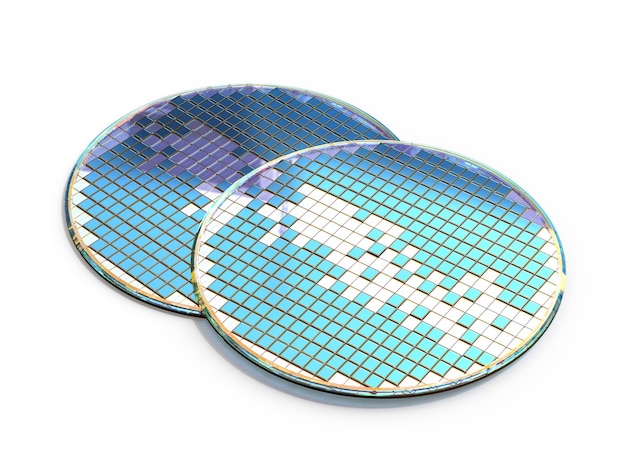 Silicon wafer plates for semiconductor manufacturing