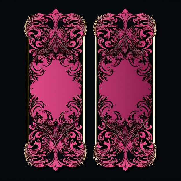 Photo silk damask frame lavish and textured color victorian style phone case design luxury art decor