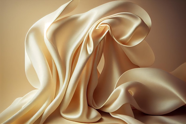 Silk Fabric Background