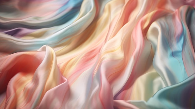 Silk Fabric Background