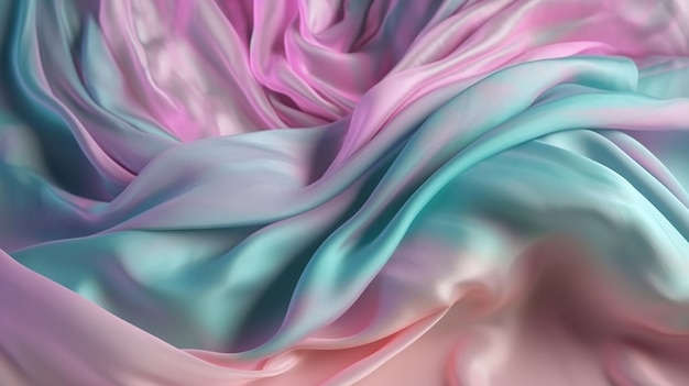 Silk Fabric Background