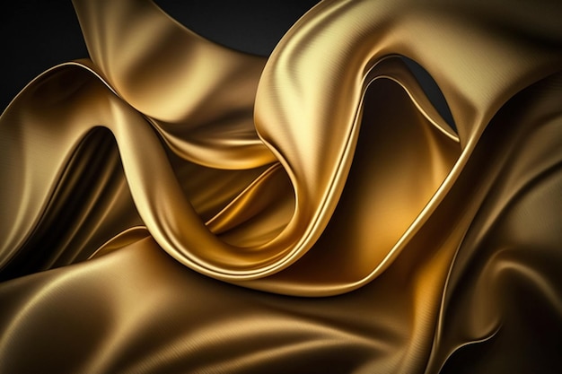 A silk fabric that is made by silk.