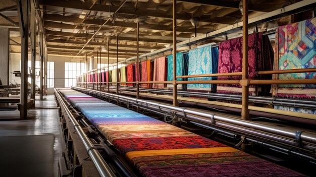 Silk history textile mill