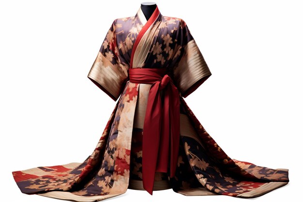 Photo silk kimono