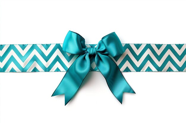 Silk ribbon with bow