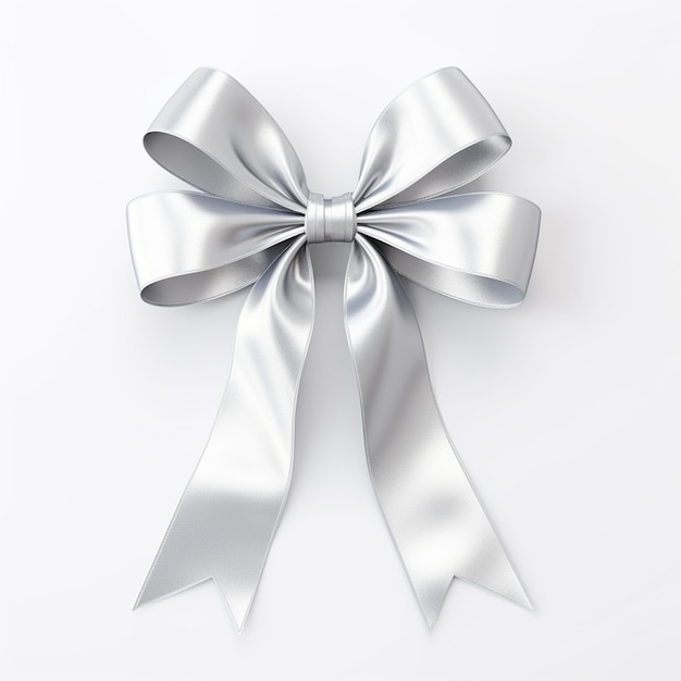 silky smooth white ribbon