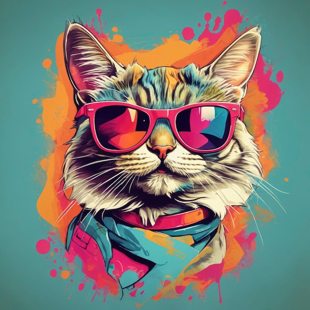 The Silly Saga of Sunglass Kitty