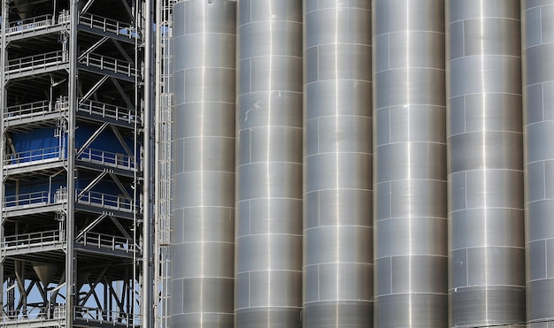 Silo's in de chemische industrie