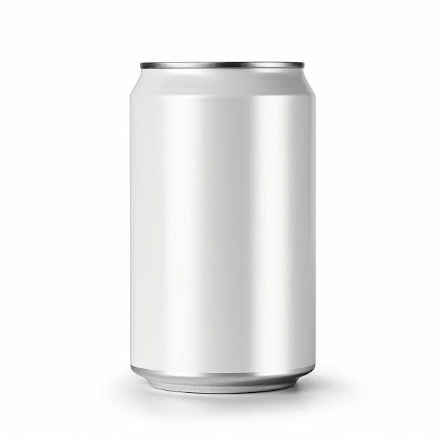 a silver can of soda 330 ml aluminum beverage drink soda can