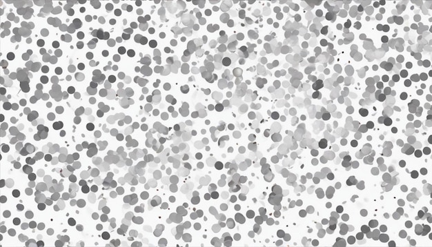 Photo silver confetti on white background